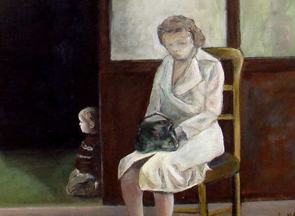 Beatriz Luna - Lorencito. Acrílico s/tela. 68 x 65 cm. 2009.