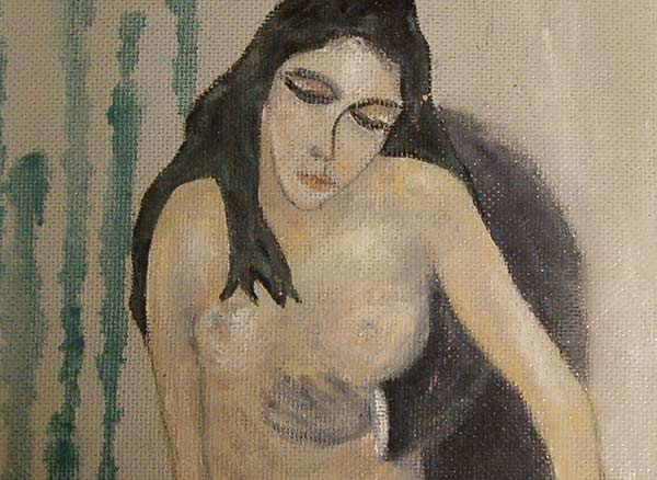 Beatriz Luna - Sin título. Óleo s/ hardboard. 29 x 39 cm. 2001